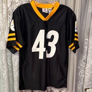NFL Team Apparel Steelers POLAMALU Jersey Sz 14-16 XL